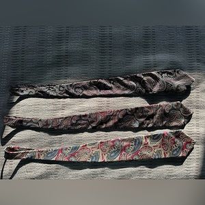 3 Silk Neck Ties - 2 Marcalan and 1 Stafford 
100% silk
Made in USA